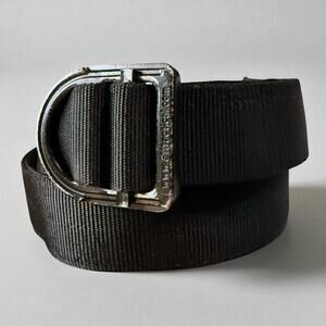 5.11 Tactical Belt Mens Black Trainer Hook and Loop Closure Nylon Mesh Sz L